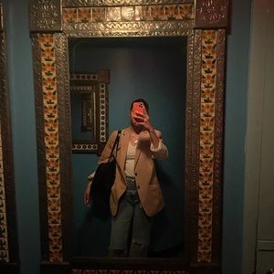 Men's H&M Camel Corduroy Blazer